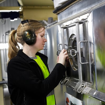 Sara Andersson i Eslöv ThermoSeedanläggningen