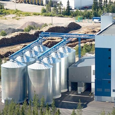 Foderfabriken i Ylvieska Lantmännen Feed