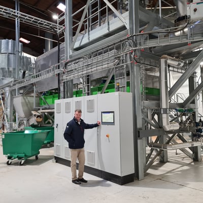 CEO, ThermoSeed Global at the Skänninge facility 
