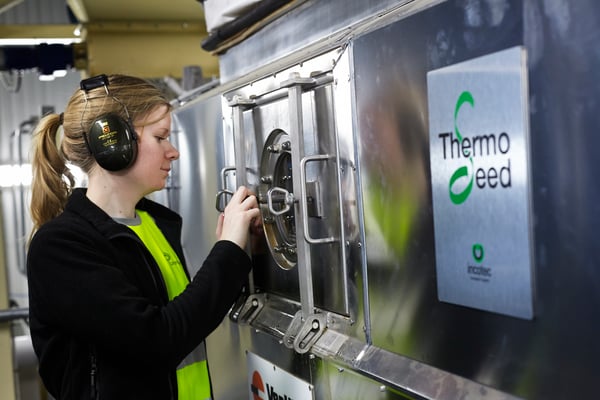 Sara Andersson i Eslöv ThermoSeedanläggningen