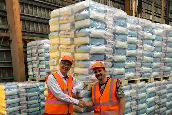 Peter Annas, Lantmännen, och Mikko Korhonen, Raisioagro