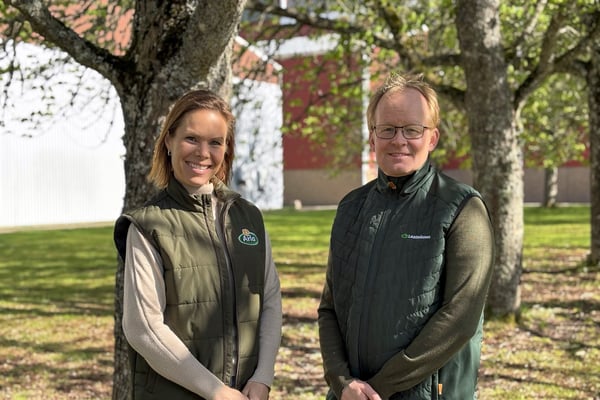 Claes Johansson, Lantmännen & Victoria Olsson, Arla Sverige