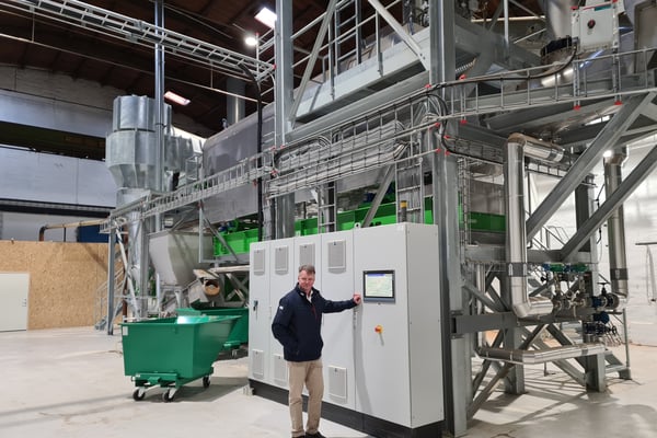 CEO, ThermoSeed Global at the Skänninge facility 