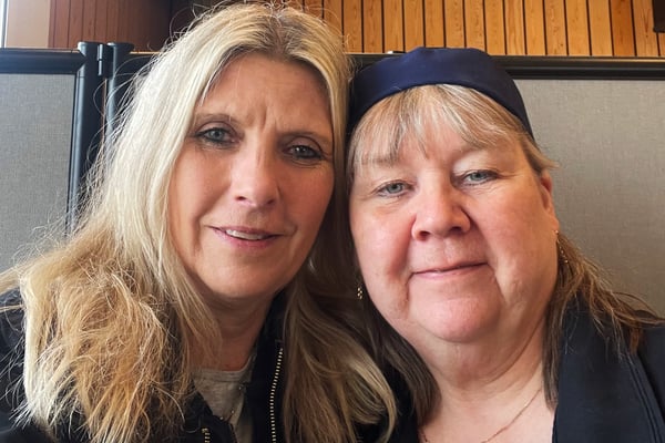 Vinnare - Helene Andersson, kostchef i Karlstads kommun, och Annica Fjällman, köksansvarig på Skåre/Ilandaskolan