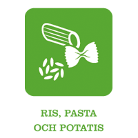 Ikon för ris, pasta och potatis